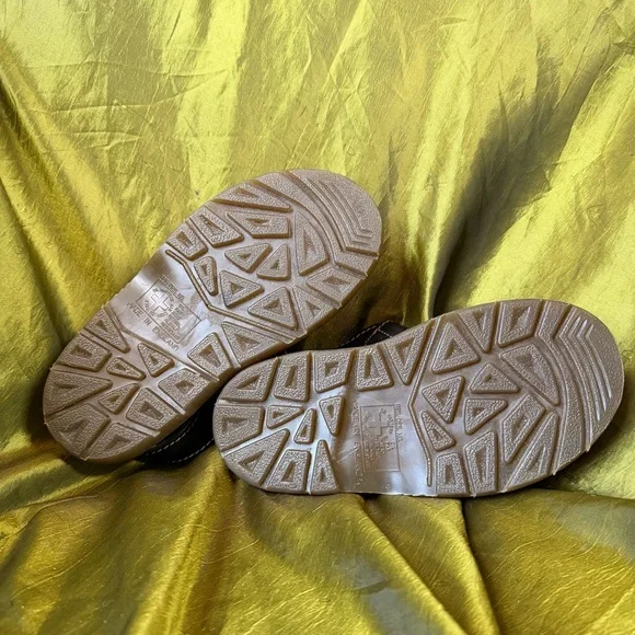 Vintage Dr. Martens Black Leather Platform Fisherman Sandals Made In England - Picture 7 of 10